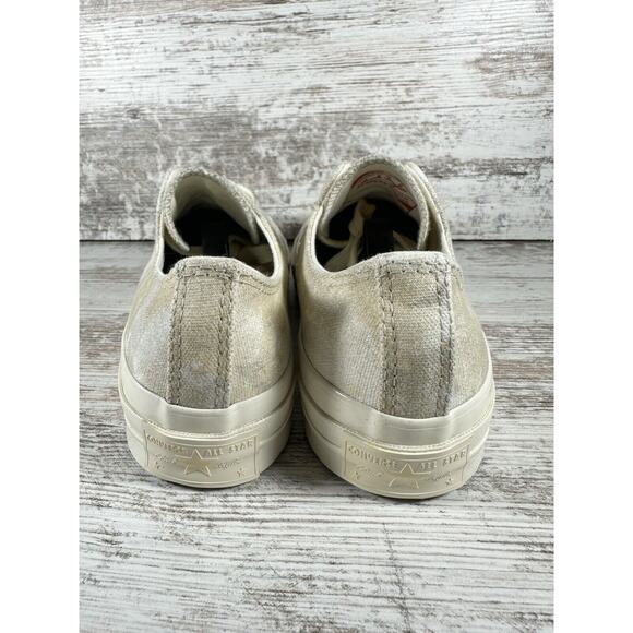 Women's Converse Chuck 70 Ox Low 'Beach Dye' Beige/Cream Sneakers Sz 7 EUC! - Picture 5 of 10